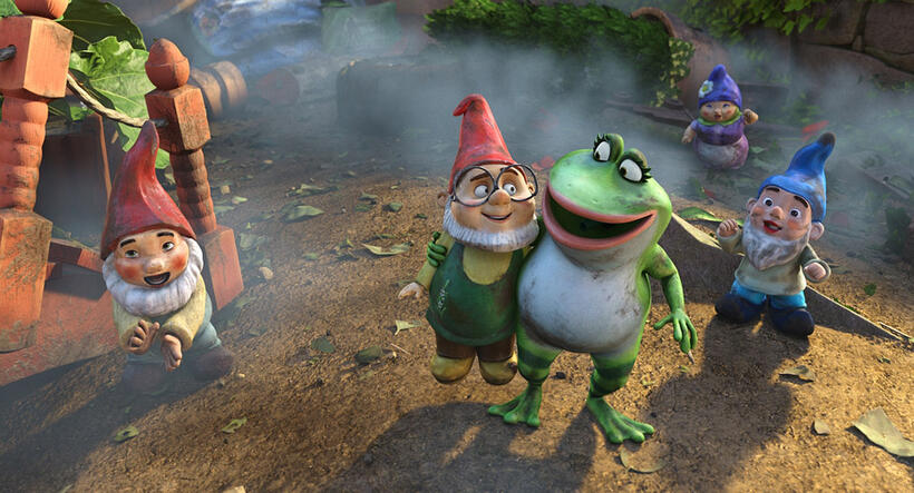 A scene from "Gnomeo and Juliet.''