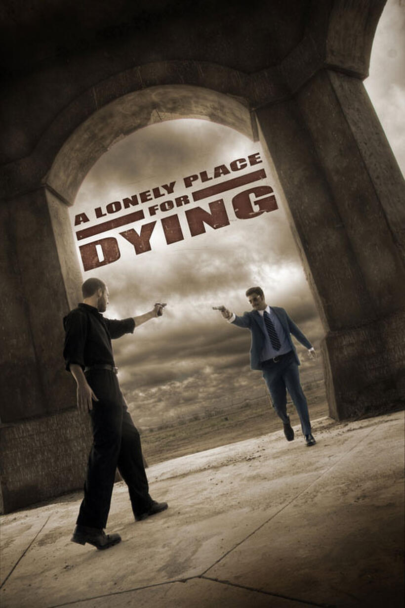 Poster art for "A Lonely Place for Dying."