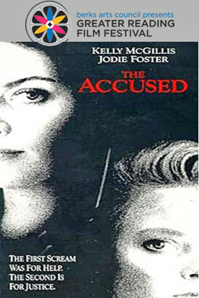 Poster art for Reading Film Festival screening of "The Accused"