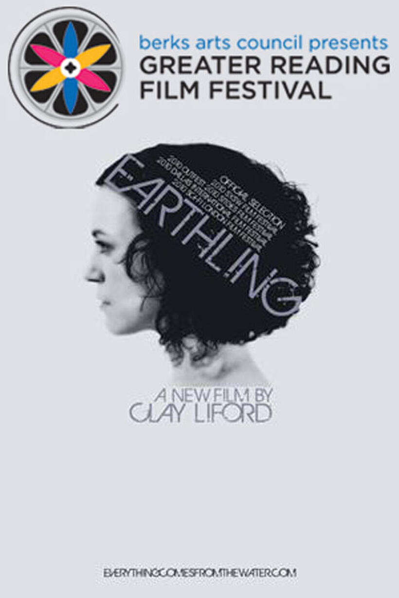 Poster art for Reading Film Festival screening of "Earthling"