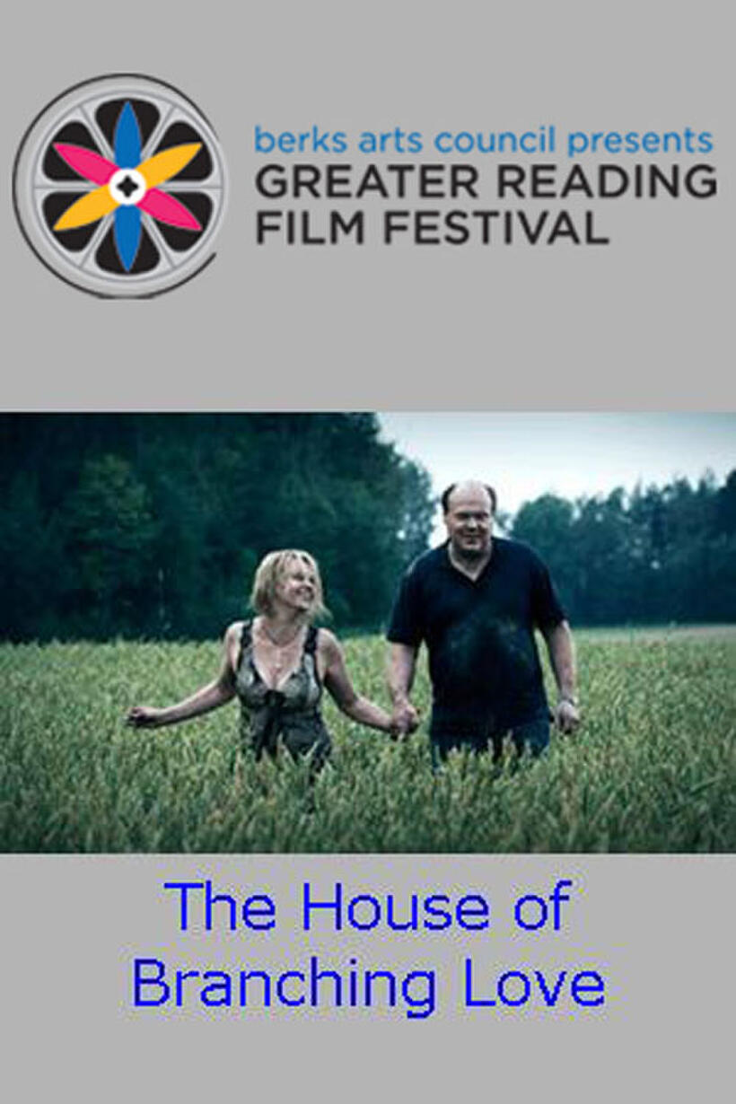 Poster art for Reading Film Festival screening of "The House of Branching Love"