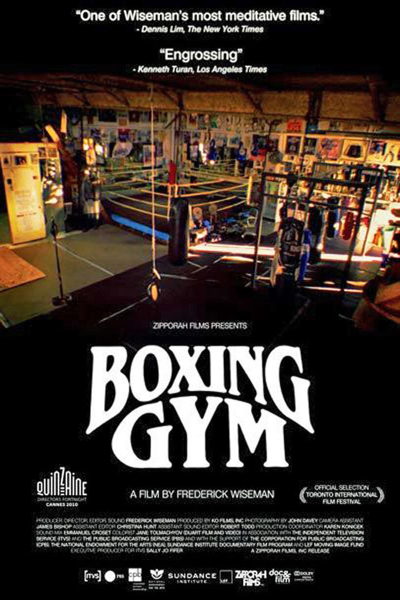 Poster art for "Boxing Gym"