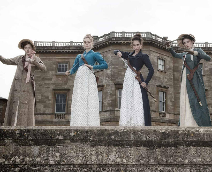 Check out the movie photos of 'Pride and Prejudice and Zombies'