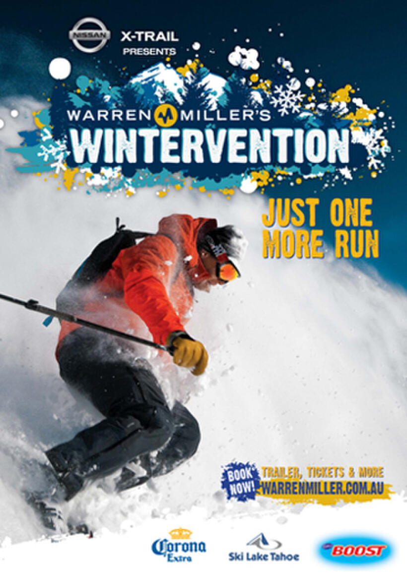 Poster art for "Warren Miller's Wintervention."