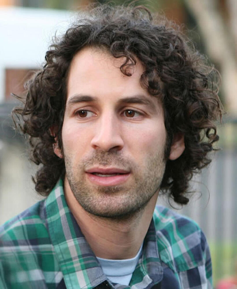 Spencer Susser on the set of "Hesher."