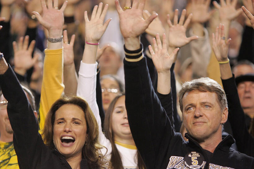 Andie MacDowell and Aidan Quinn in "The 5th Quarter."