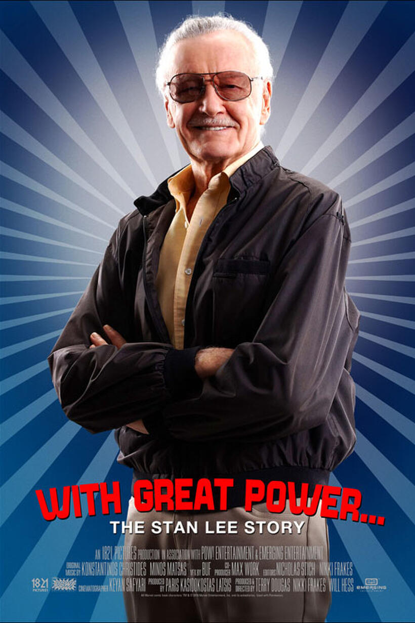 Poster art for "With Great Power: The Stan Lee Story"
