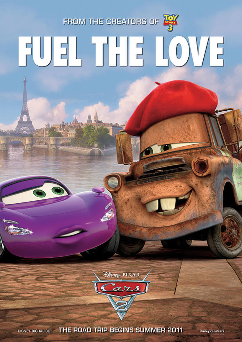 Poster art for "Cars 2."