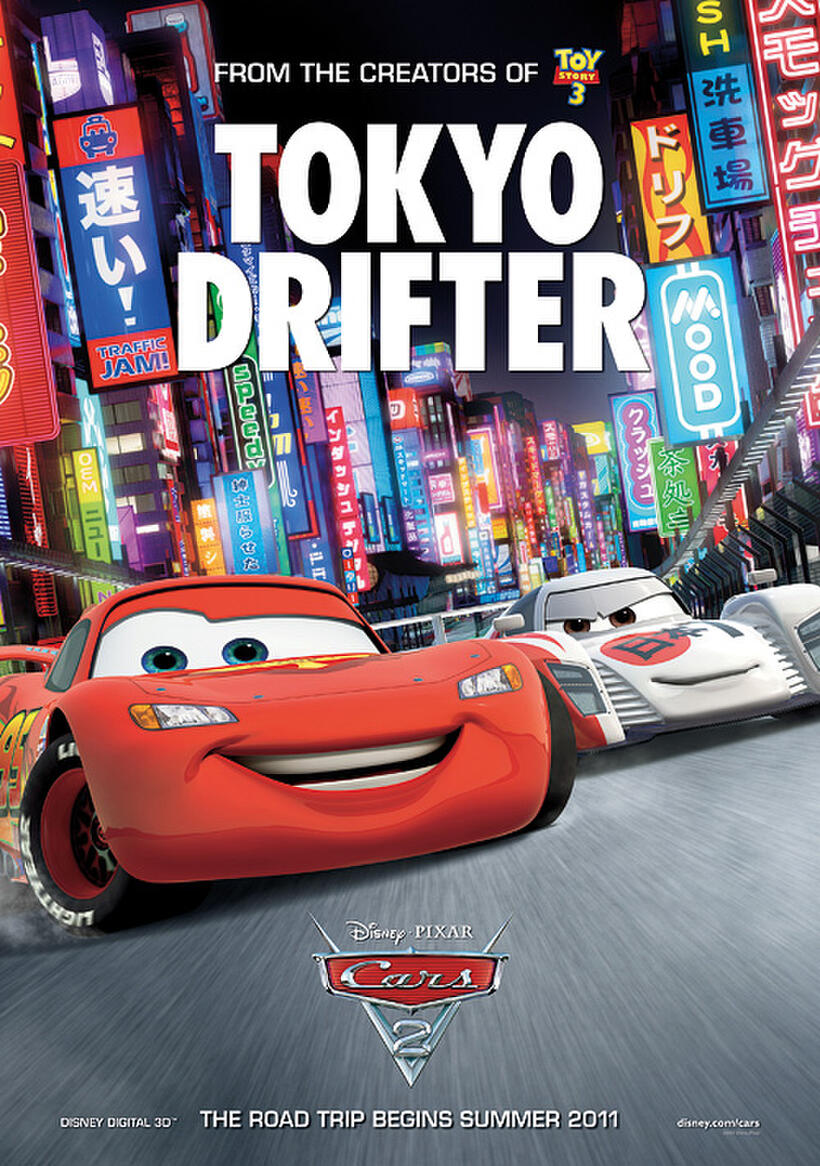 Poster art for "Cars 2."