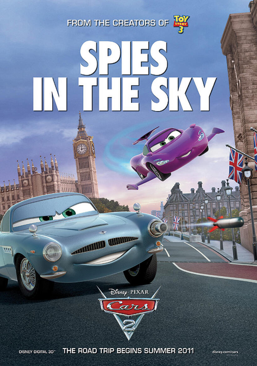 Poster art for "Cars 2."