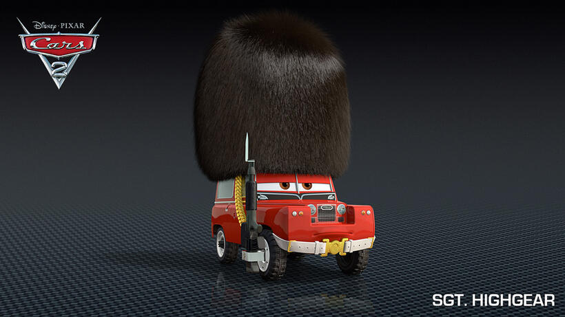 Poster art for "Cars 2."