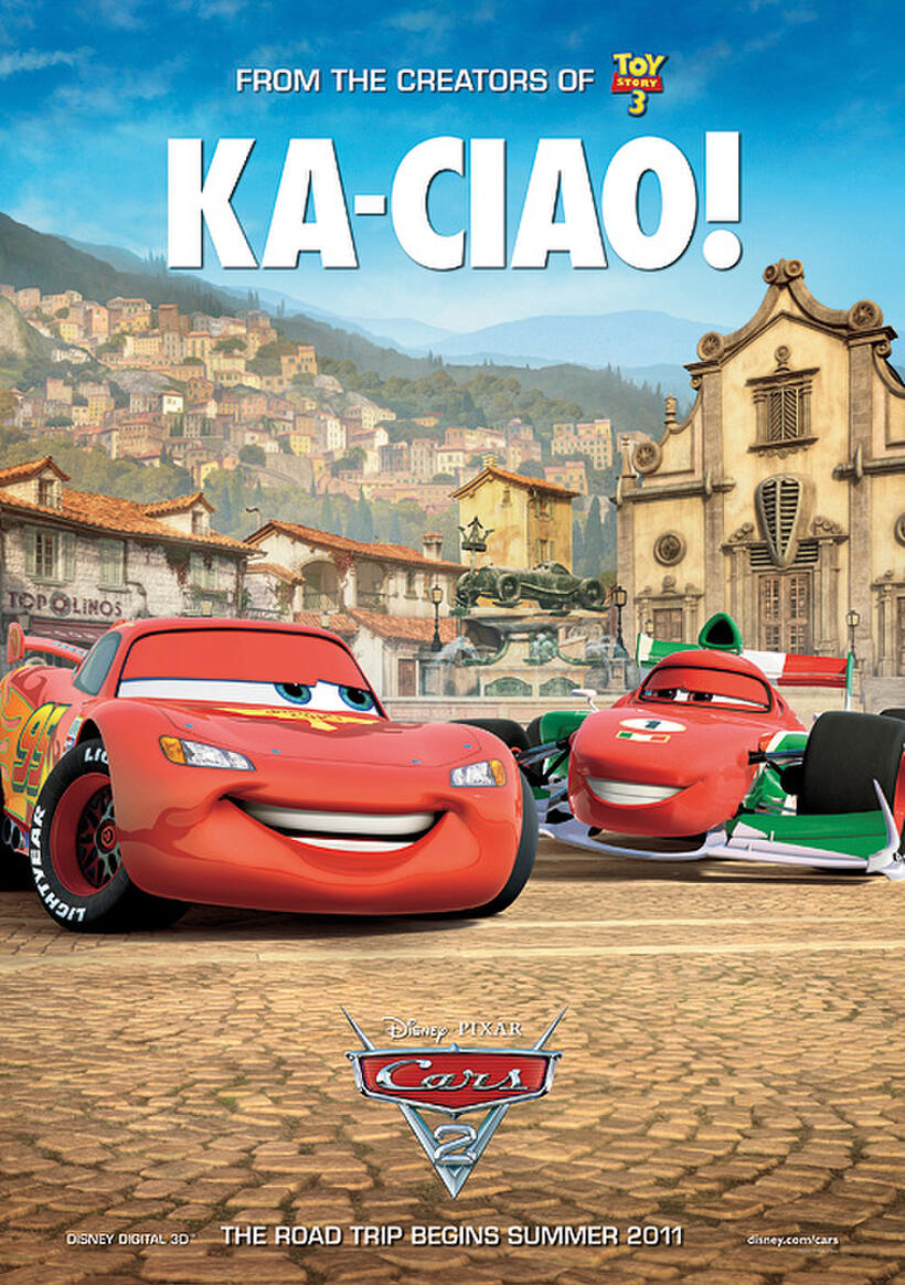 Poster art for "Cars 2."