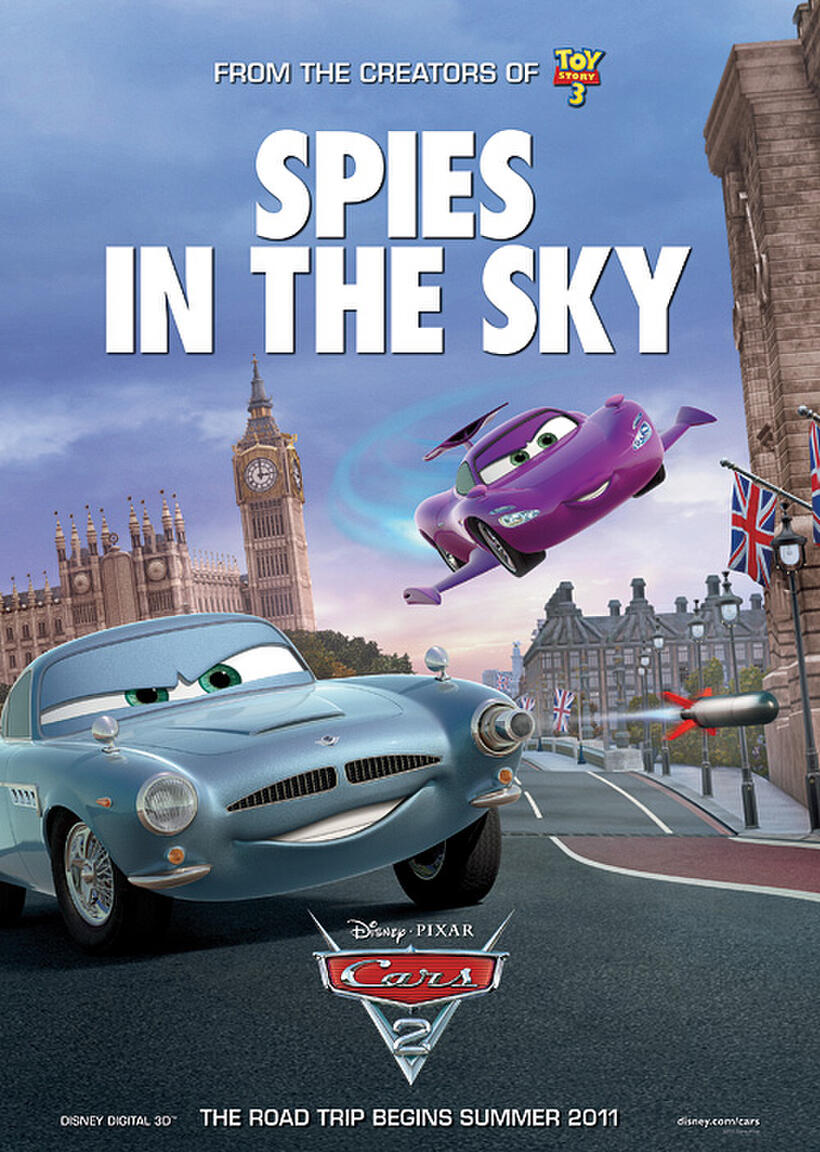 Poster art for "Cars 2."