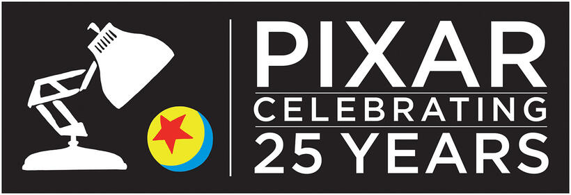 Pixar's 25th Anniversary Logo.