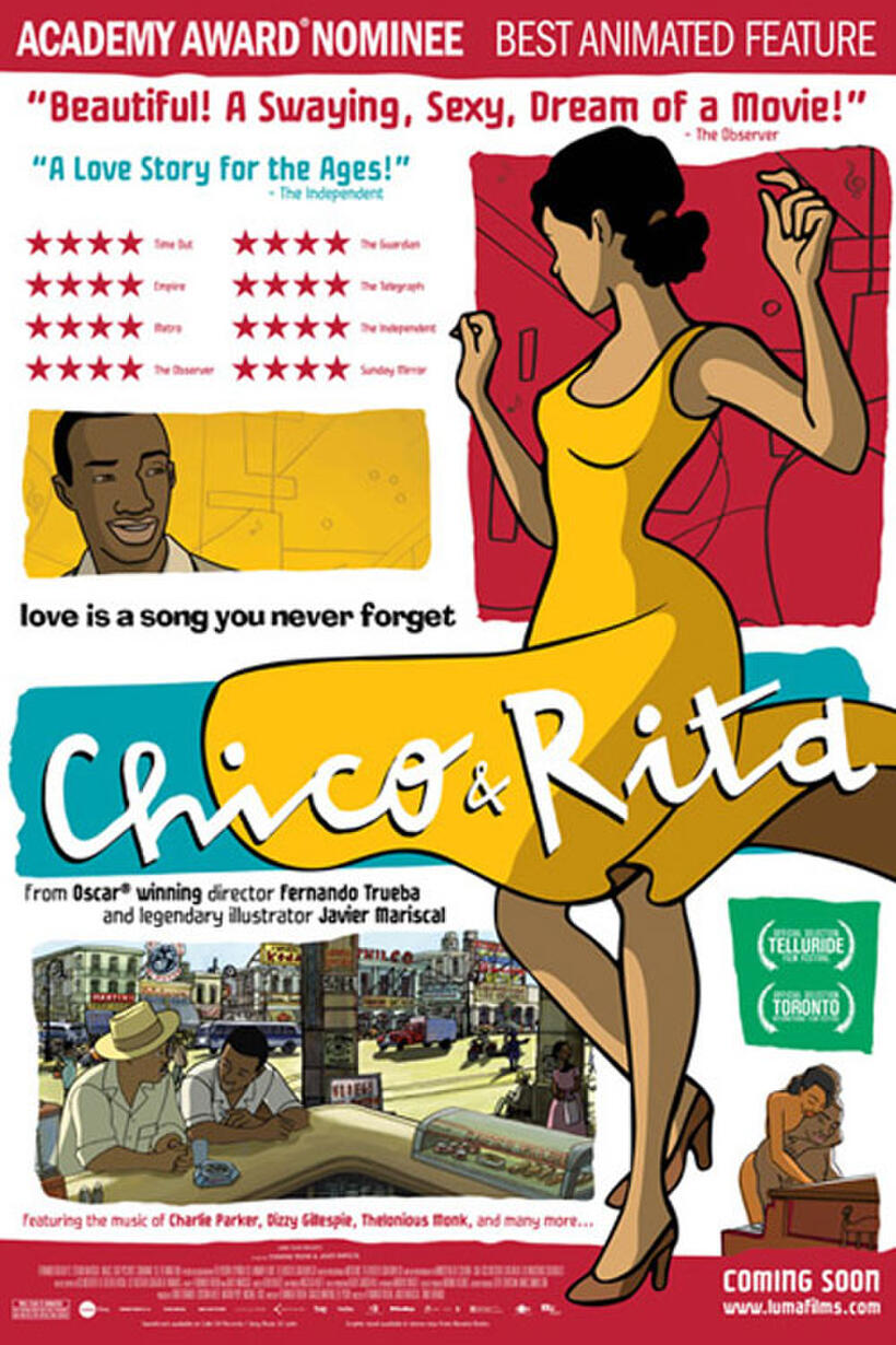Poster art for "Chico & Rita."