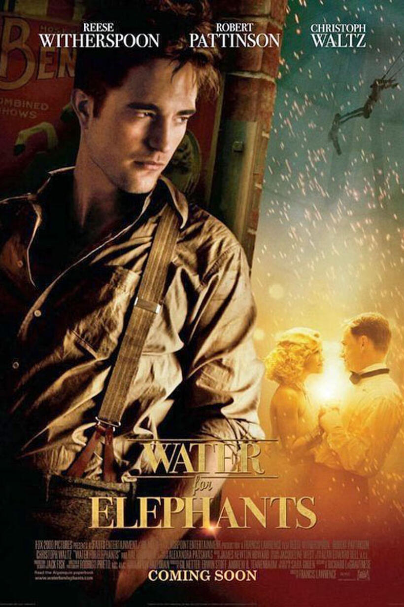Character poster for "Water for Elephants."