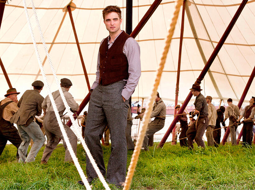 Robert Pattinson as Jacob in "Water for Elephants."