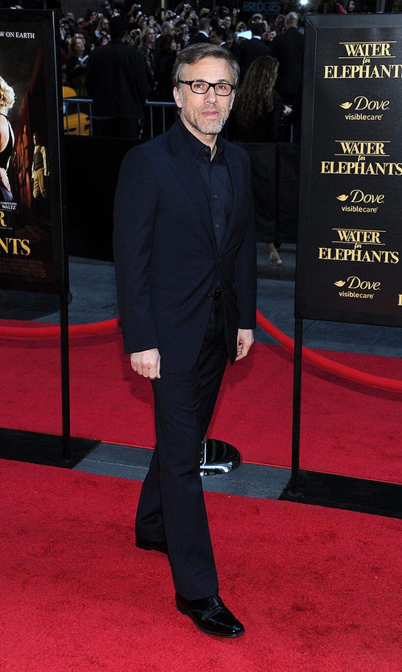 Christoph Waltz at the New York premiere of "Water for Elephants."