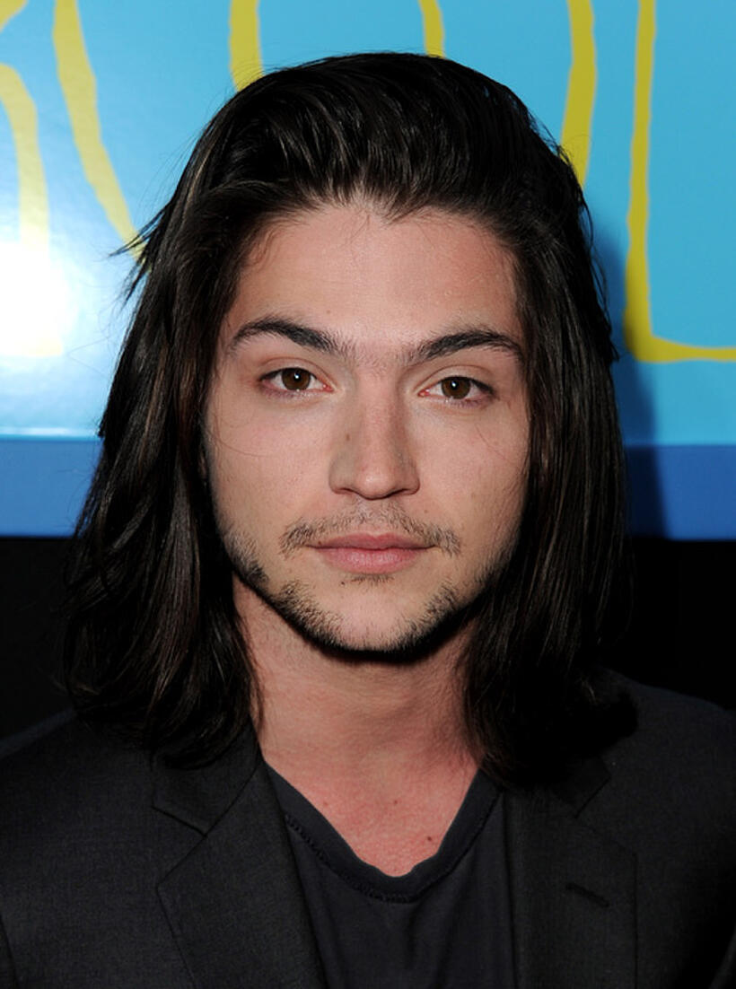 Thomas McDonell at the California premiere of "Prom."