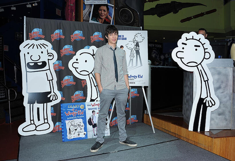 Devon Bostick at the New York premiere of "Diary of a Wimpy Kid: Rodrick Rules."