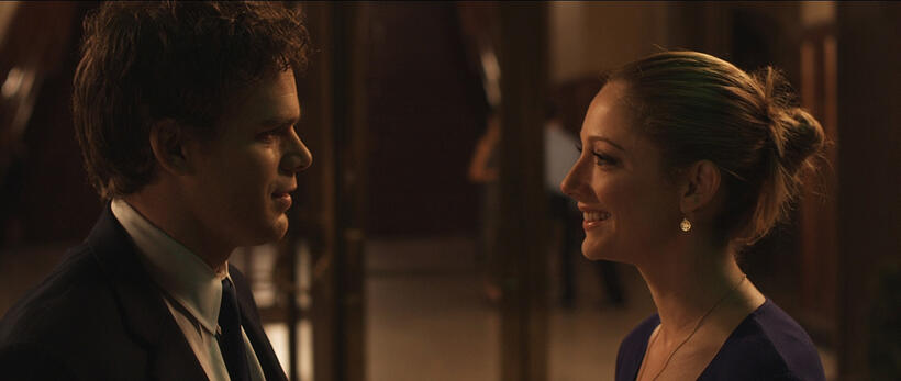 Michael C. Hall as Jack and Judy Greer as Laura in "Peep World."