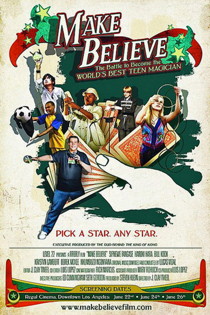 Poster art for "Make Believe."