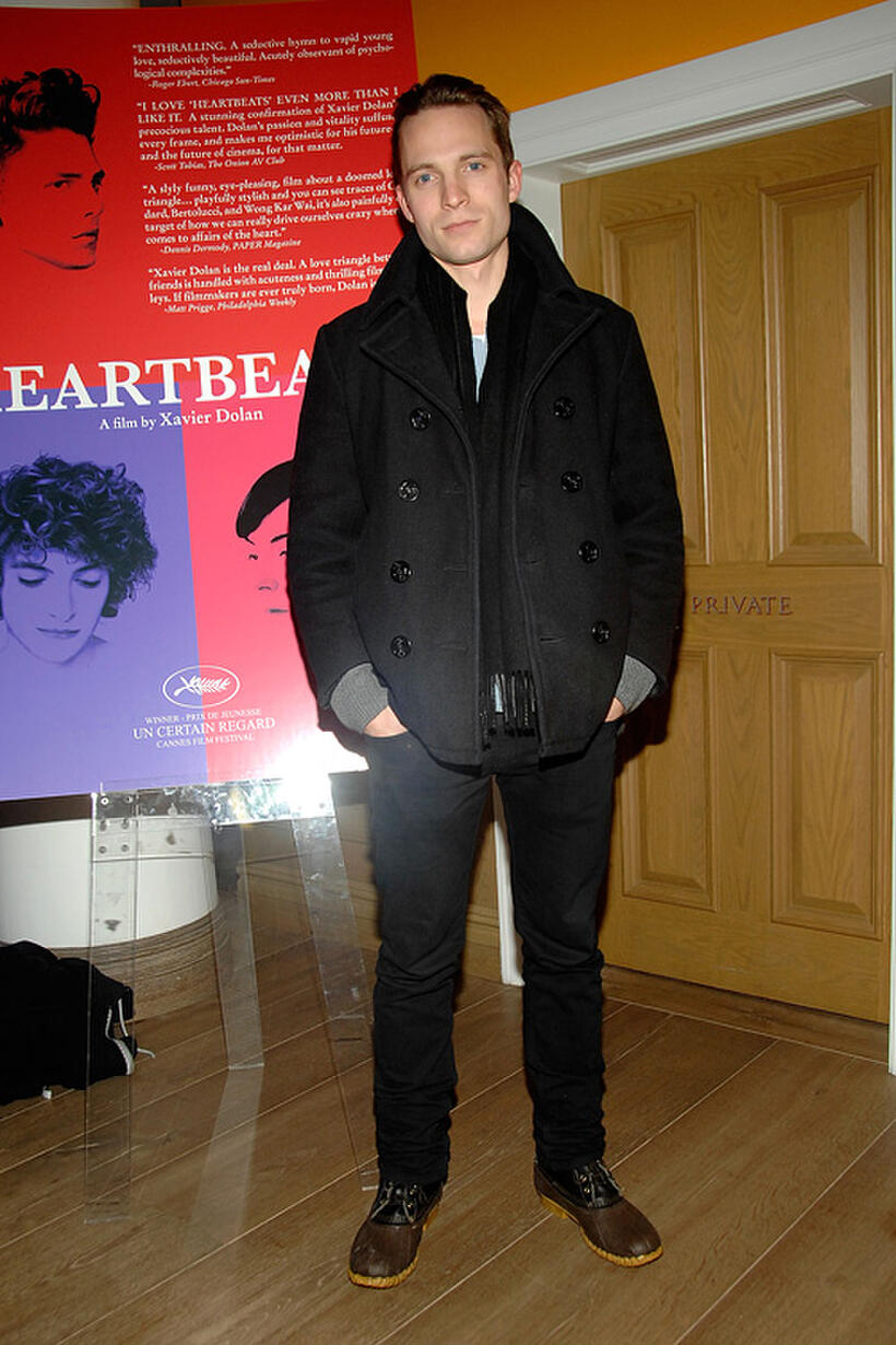 David Call at the New York premiere of "Heartbeats."