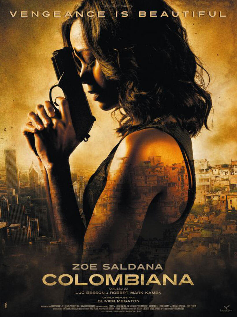 Poster art for "Colombiana."