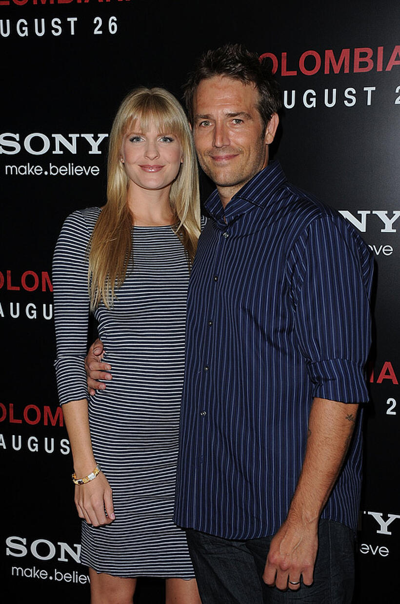 Lauren Vartan and Michael Vartan at the California premiere of "Colombiana."
