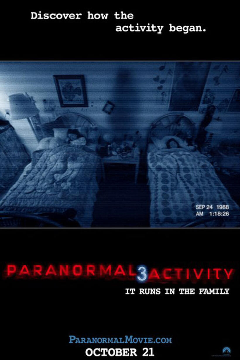 Poster art for "Paranormal Activity 3."