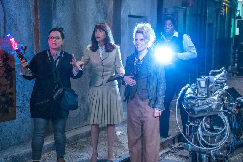 A scene from "Ghostbusters."