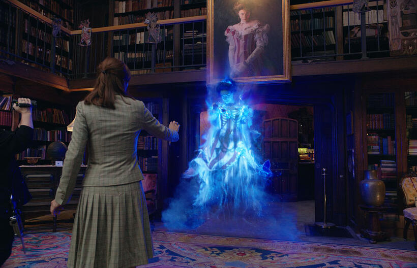 A scene from "Ghostbusters."
