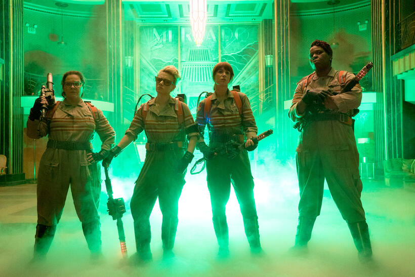 A scene from "Ghostbusters."