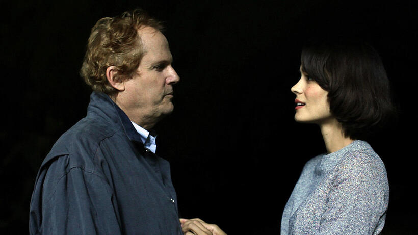 Cliff De Young and Shannyn Sossamon in "Road to Nowhere."