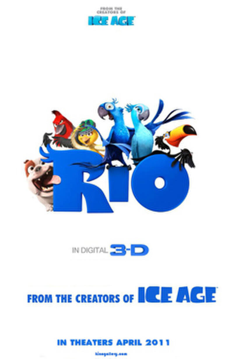 Poster art for "Rio 3D."
