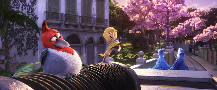 Pedro and Nico in "Rio The Movie."