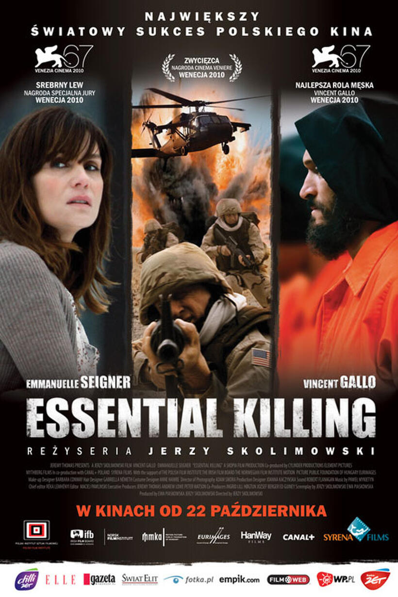 Poster art for "Essential Killing."
