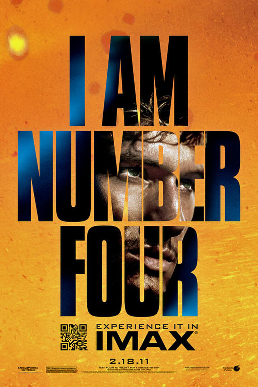 Poster art for "I Am Number Four: The IMAX Experience".