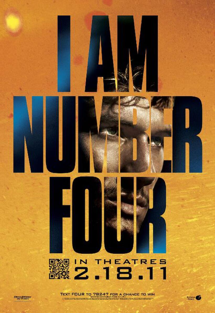 Poster art for "I Am Number Four."