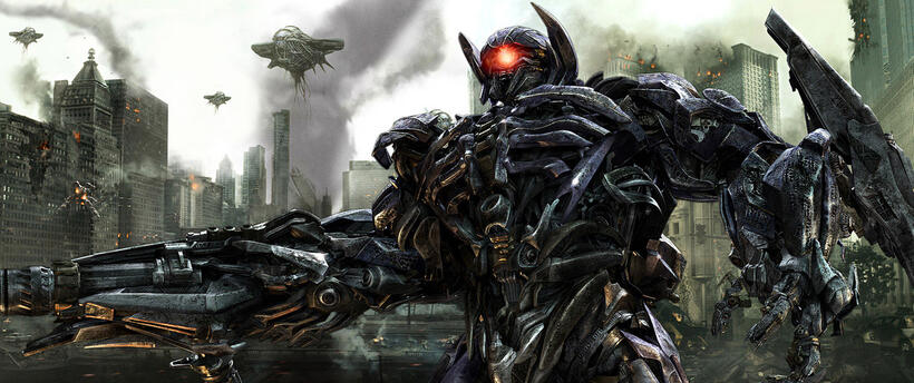 A scene from "Transformers: Dark of the Moon."