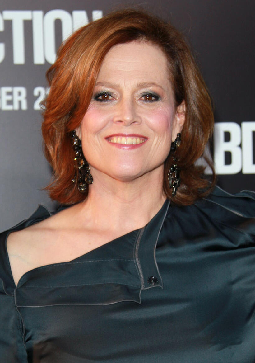 Sigourney Weaver at the California premiere of "Abduction."
