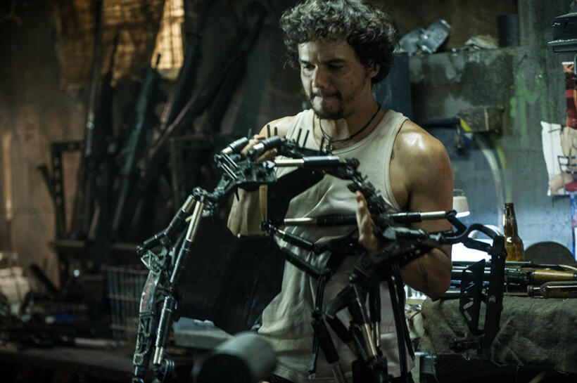 Wagner Maura as Spider in "Elysium."