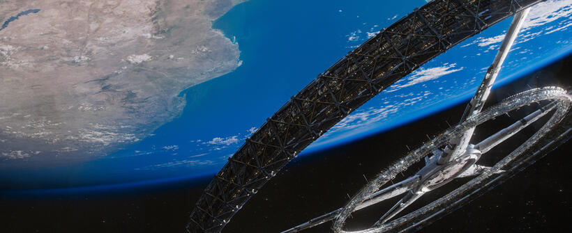 A scene from "Elysium."