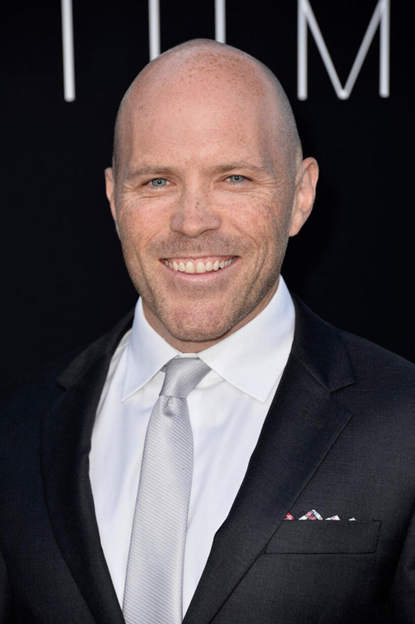 Josh Blacker at the California premiere of "Elysium."