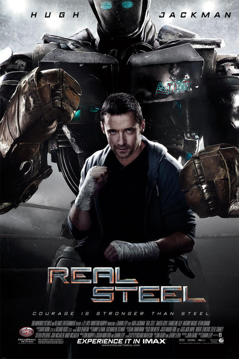 Poster art for "Real Steel: The IMAX Experience."