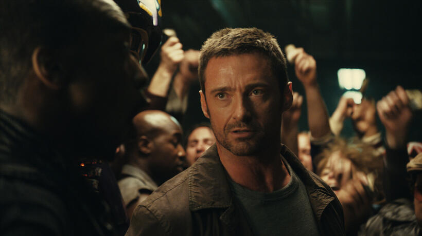 Hugh Jackman as Charlie Kenton in "Real Steel."