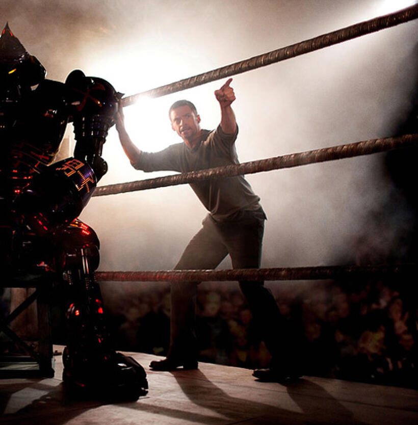 Hugh Jackman as Charlie Kenton in "Real Steel."