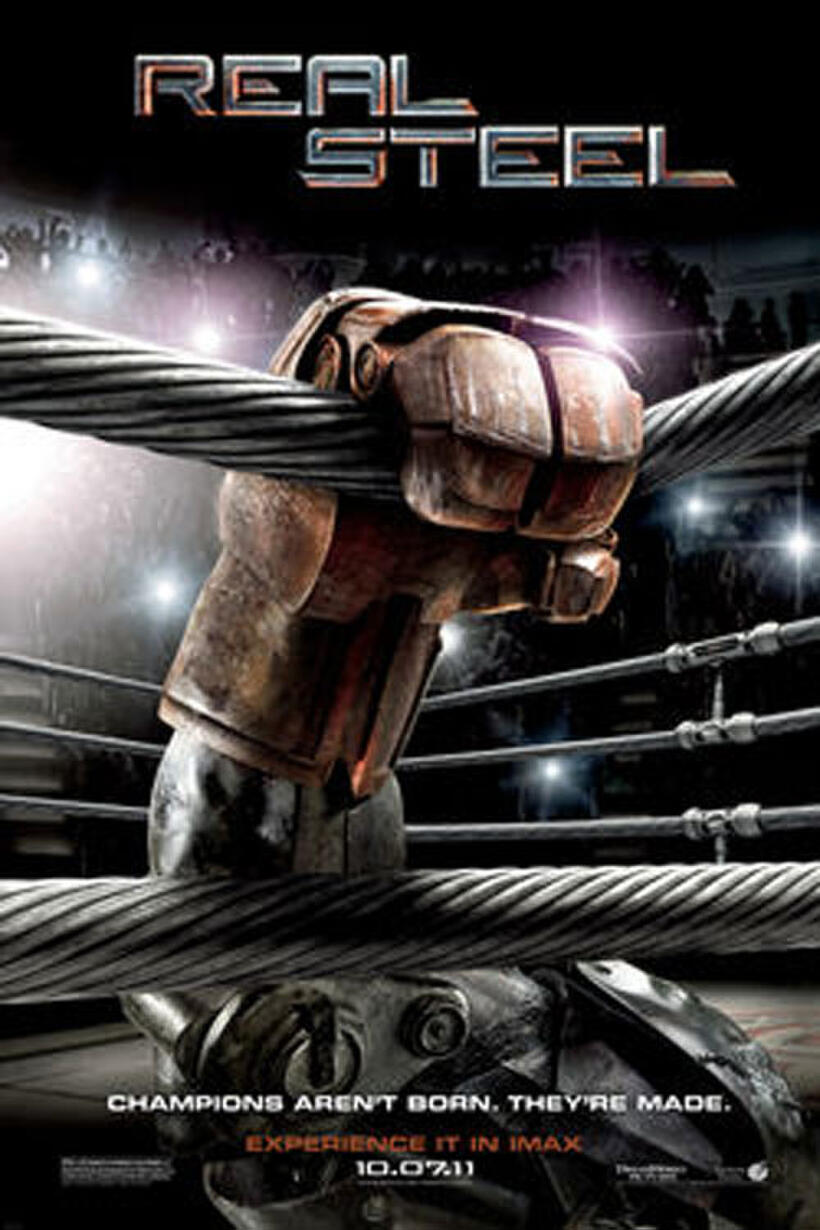Poster art for "Real Steel: The IMAX Experience."