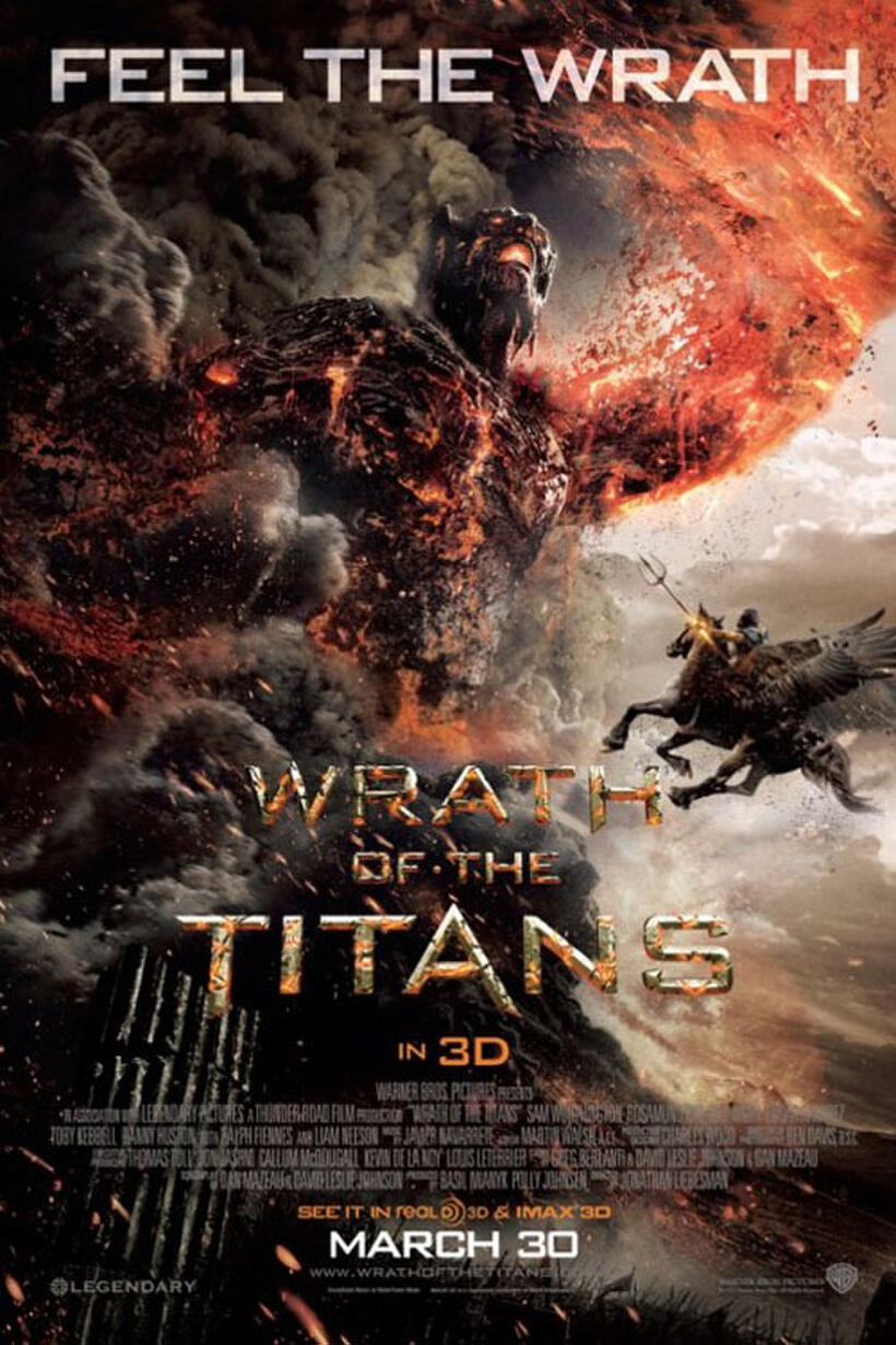 Poster art for "Wrath of the Titans."