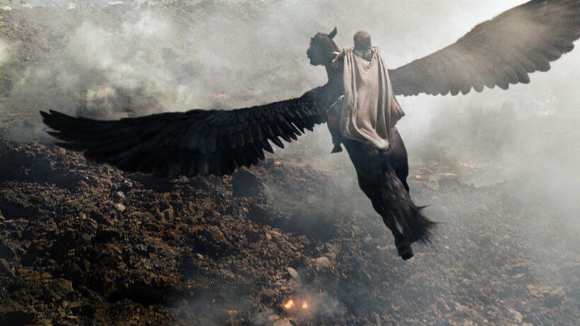 Sam Worthington as Perseus in "Wrath Of The Titans."